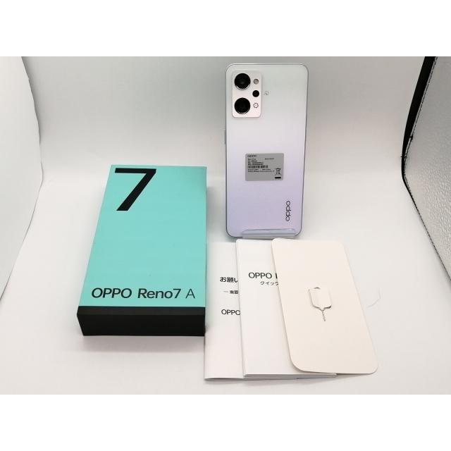 OPPO Reno7A ワイモバイル版 ドリームブルー スマホ OPPO Reno7 A 6GB
