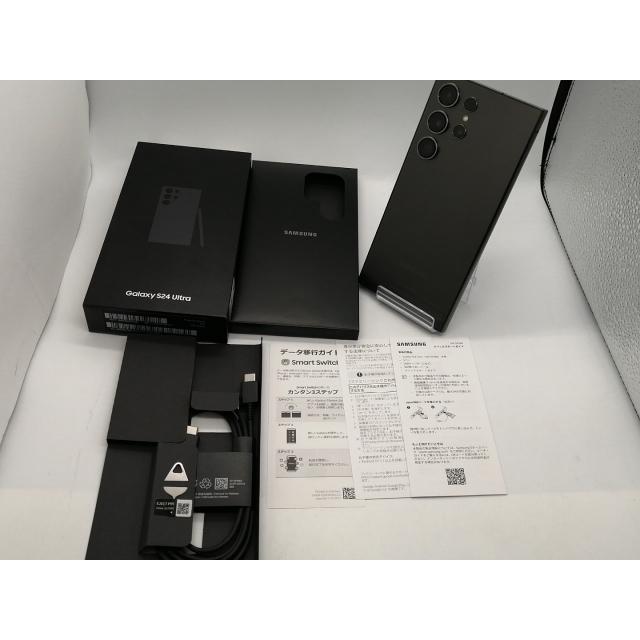 中古】SAMSUNG 国内版 【SIMフリー】 Galaxy S24 Ultra チタニウム 