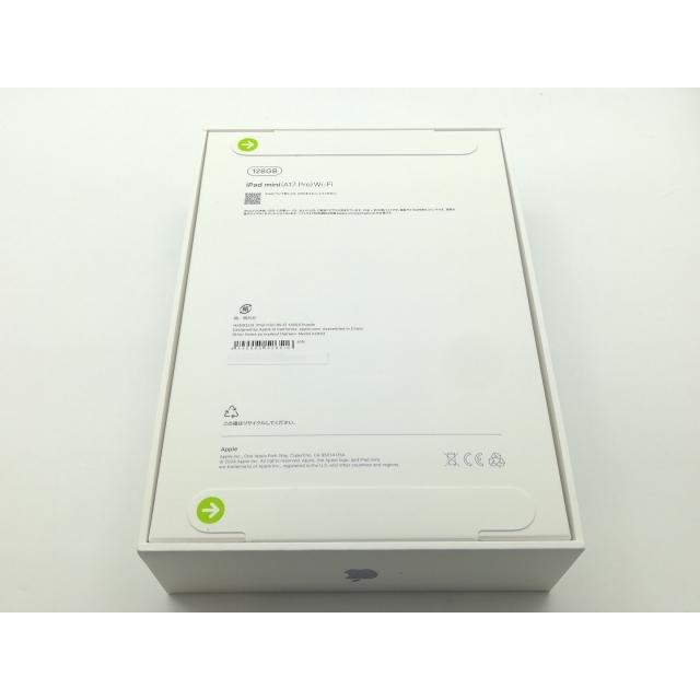 未使用】Apple iPad mini (第7世代/2024) Wi-Fiモデル 128GB 未使用】Apple iPad mini (第7世代/2024) Wi-Fiモデル 128GB