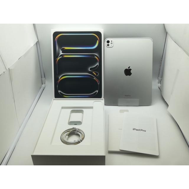 中古】Apple 【Wi-Fi】 11インチ iPad Pro（M4/2024） 256GB シルバー