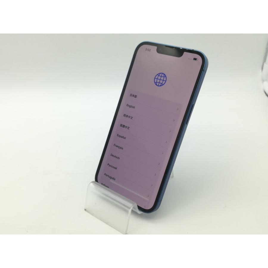 iPhone 13 【中古】Apple au 【SIMフリー】 512GB ブルー MLNT3J/A
