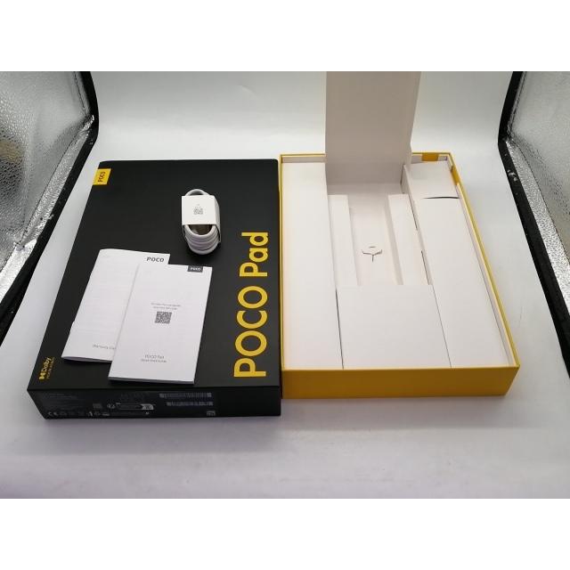 中古】Xiaomi 海外版 【Wi-Fi】 POCO Pad 8GB 256GB ブルー【大須