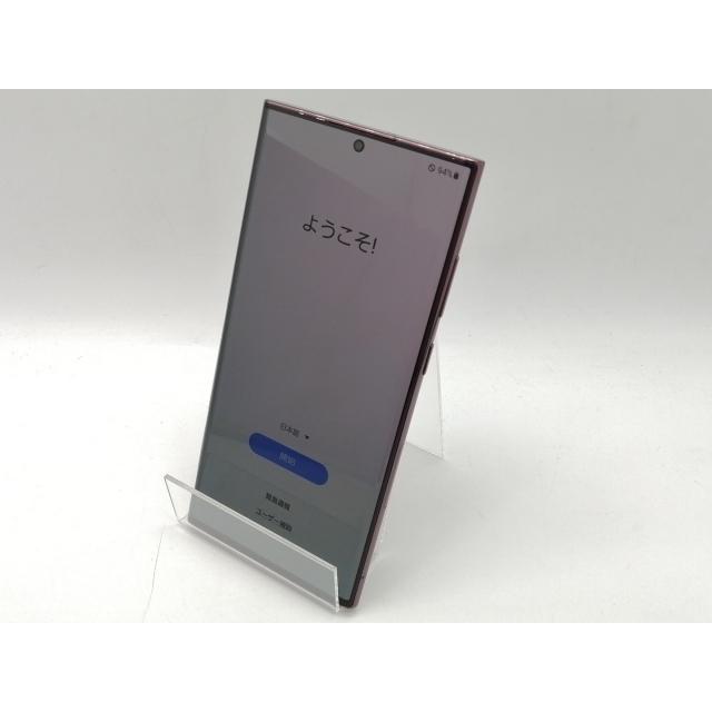 Galaxy - au、GALAXY　S22　Ultra、ヴァーガンディ、中古美品。△ 中古】SAMSUNG au 【SIMフリー】 Galaxy S22 Ultra バーガンディ