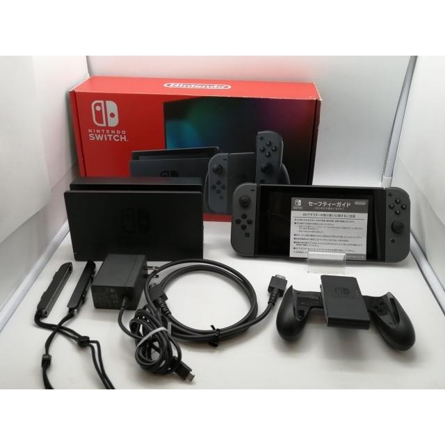 【中古】Nintendo Switch 本体 ジョイコン付き 箱あり 中古】Nintendo Switch 本体 Joy-Con(L)/(R) グレー HAD-S-KAAAA