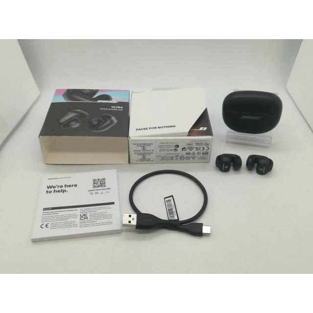 中古】BOSE Ultra Open Earbuds [ブラック]【OSU301】保証期間1ヶ月
