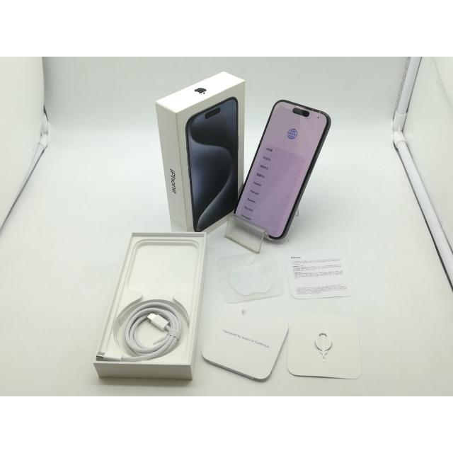 中古】【赤ロム保証あり】Apple au 【SIMフリー】 iPhone 15 Pro 128GB