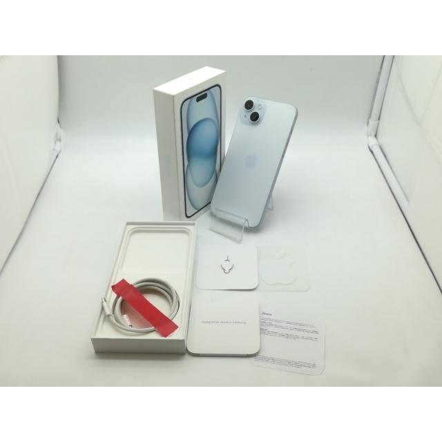 中古】Apple 国内版 【SIMフリー】 iPhone 15 Plus 128GB ブルー