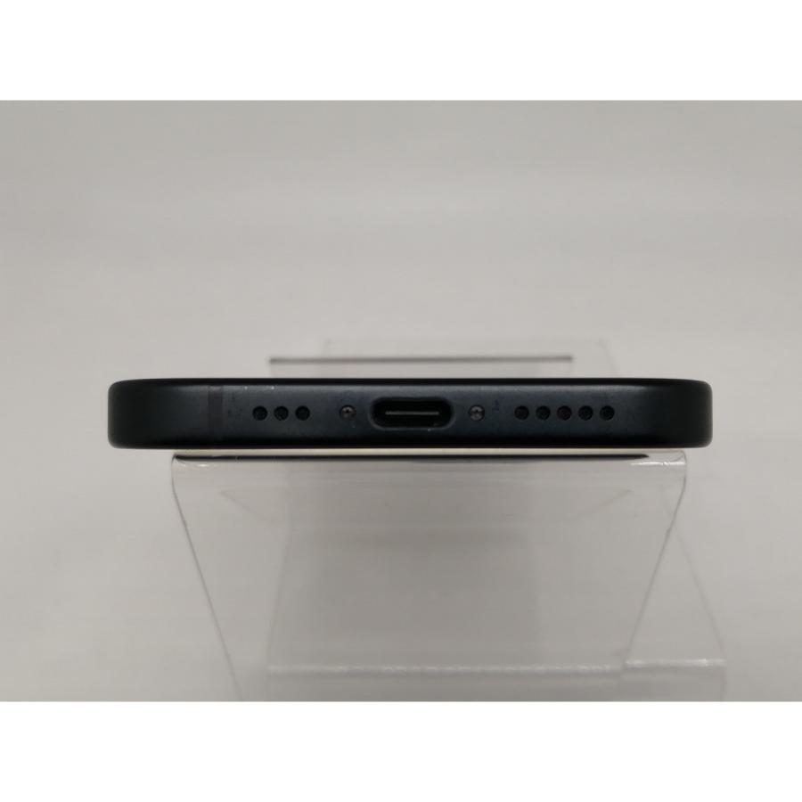 【中古】Apple 楽天モバイル 【SIMフリー】 iPhone 15 128GB ブラック MTMH3J/A【日本橋3】保証期間１ヶ月【ランクA】の画像