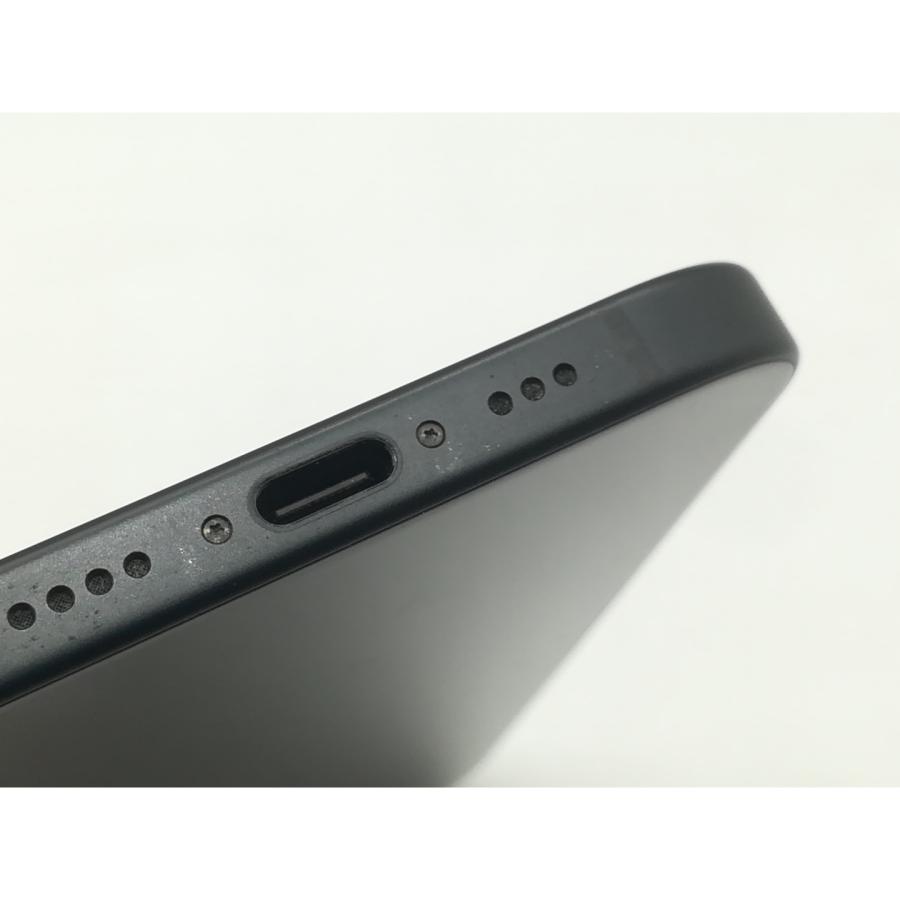【中古】Apple 楽天モバイル 【SIMフリー】 iPhone 15 128GB ブラック MTMH3J/A【日本橋3】保証期間１ヶ月【ランクA】の画像