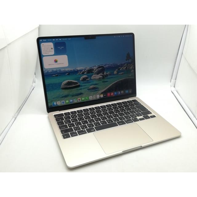 中古】Apple MacBook Air 13インチ M2(CPU:8C/GPU:10C) 8GB/512GB