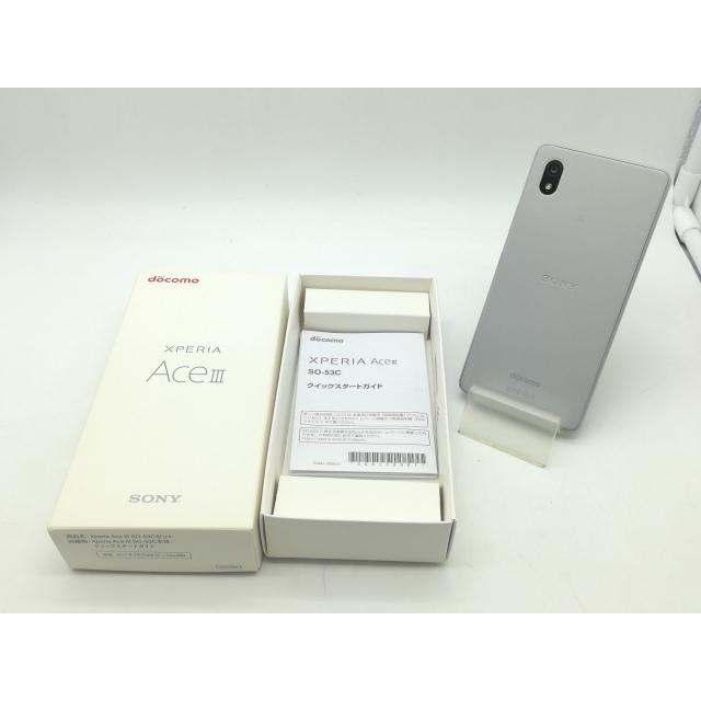 中古】SONY docomo 【SIMフリー】 Xperia Ace III グレー 4GB 64GB SO
