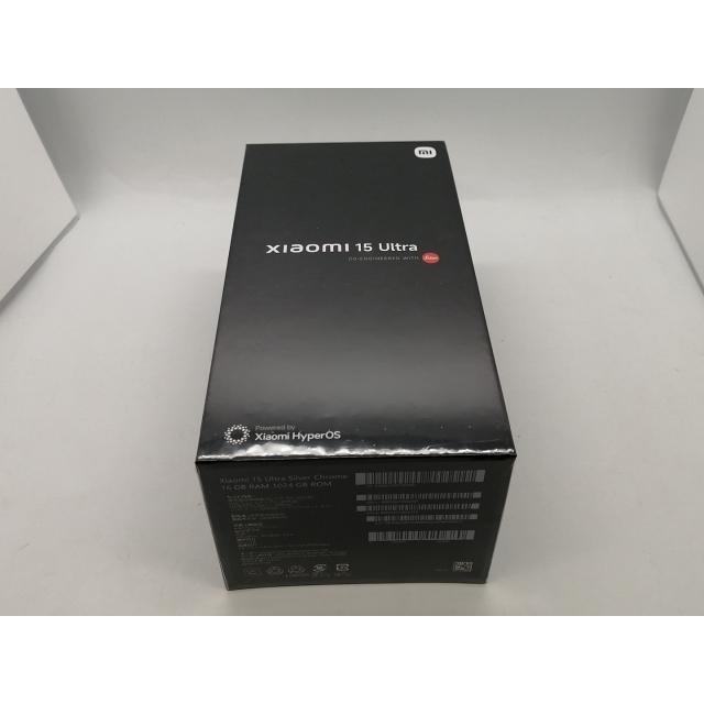 未使用】Xiaomi 国内版【SIMフリー】 Xiaomi 15 Ultra (フォト