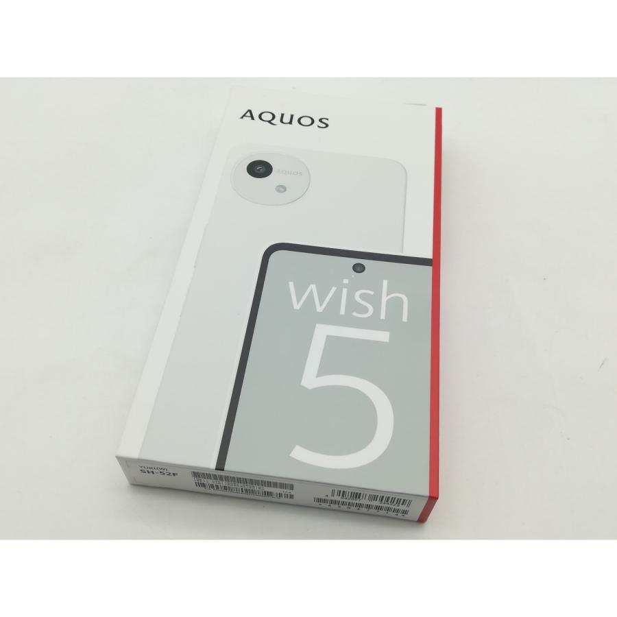 未使用】SHARP docomo 【SIMフリー】 AQUOS wish5 ユキ 4GB 64GB SH