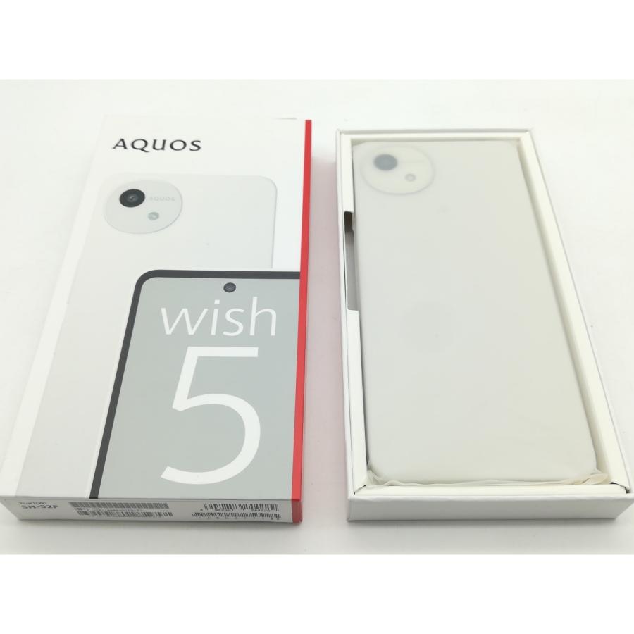 未使用】SHARP docomo 【SIMフリー】 AQUOS wish5 ユキ 4GB 64GB SH