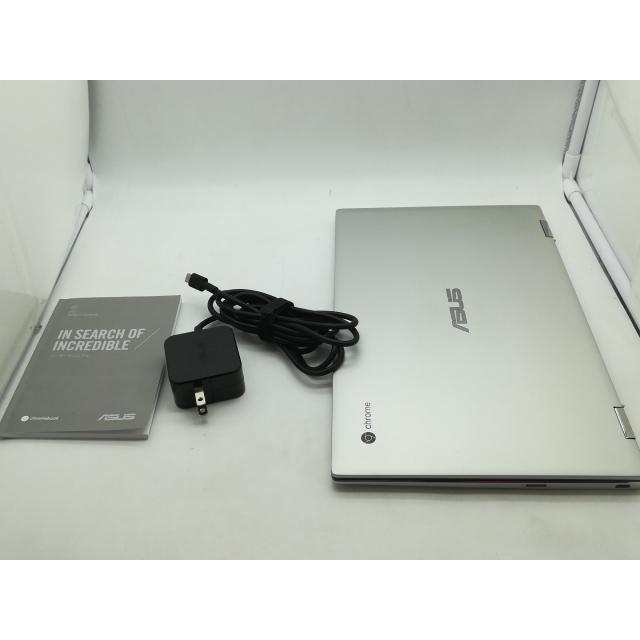 中古】ASUS Chromebook Flip C434TA C434TA-AI0115 シルバー【i5-8200Y
