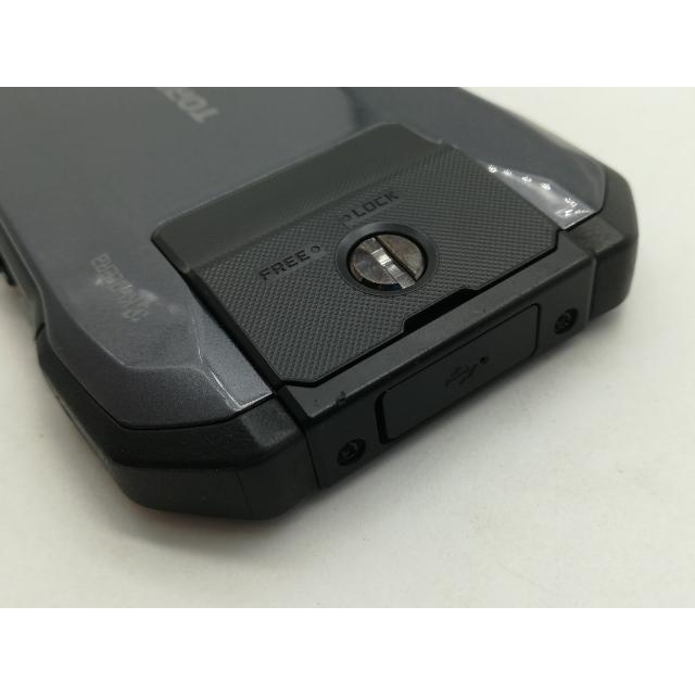 中古】KYOCERA au 【SIMロック解除済み】 TORQUE G04 KYV46 ブラック