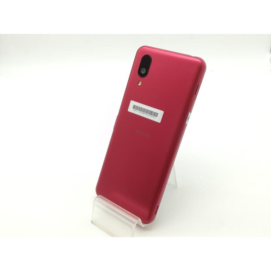 中古】SHARP au 【SIMフリー】 BASIO active ネイビー 4GB 64GB SHG09