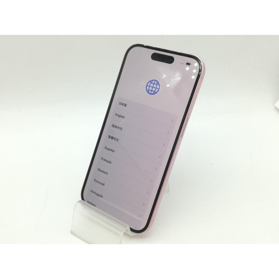 中古】Apple 国内版 【SIMフリー】 iPhone 15 128GB ピンク MTMJ3J/A