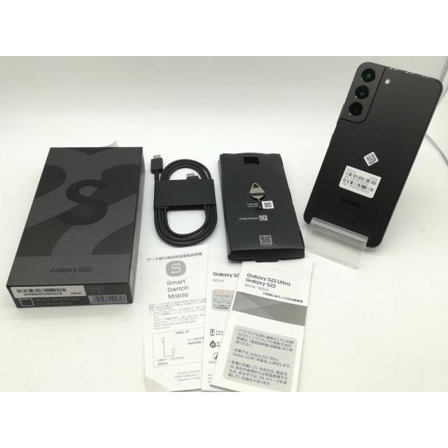 Galaxy S22(SCG13) 8GB/256GB ファントムブラック 美品 Galaxy S 【 SIMフリー品】新品日本国内版 S22 SCG13 AU [ファントム