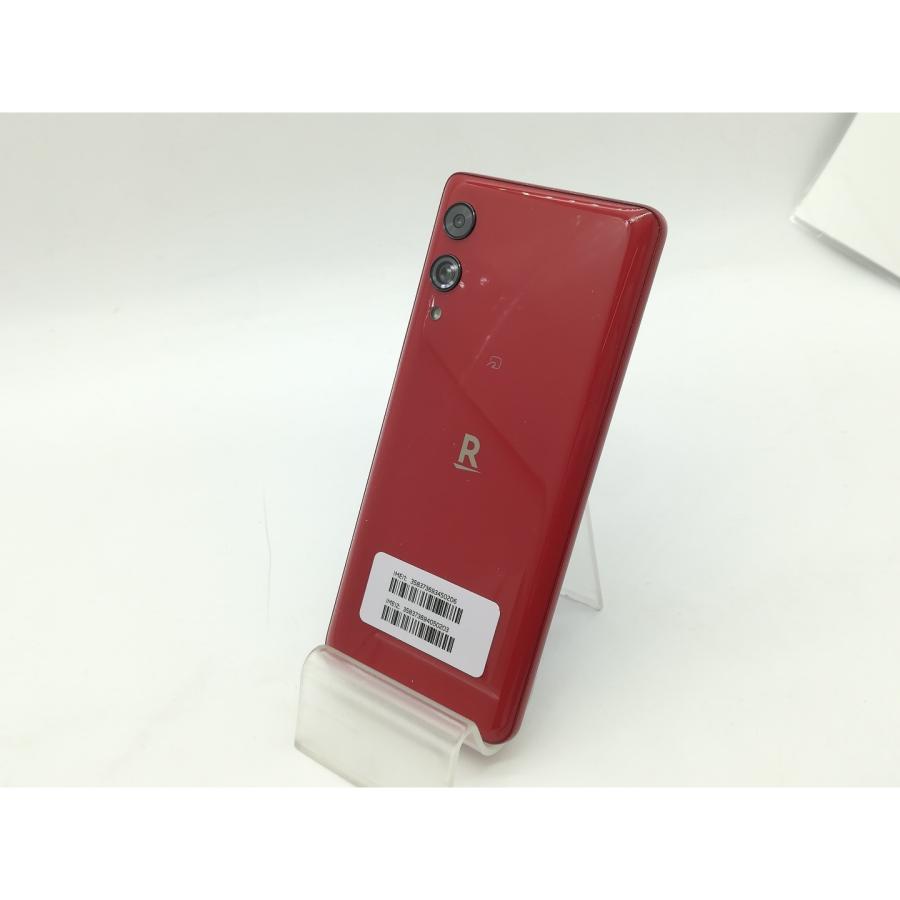 中古】Wiko 楽天モバイル 【SIMフリー】 Rakuten Hand 5G クリムゾン