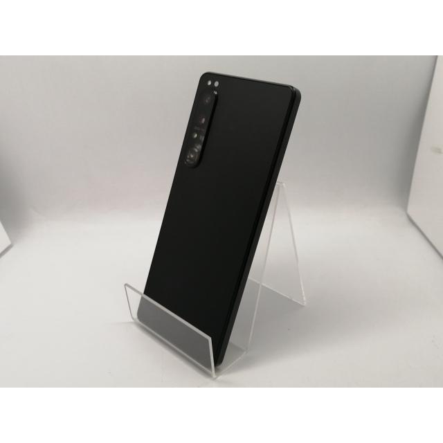 中古】SONY au 【SIMフリー】 Xperia 1 IV ブラック 12GB 256GB SOG06