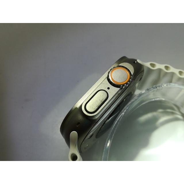 【中古】Apple Apple Watch Ultra2 49mm Cellular チタニウムケース/ホワイトオーシャンバンド MREJ3J/A【OSU301】保証期間１ヶ月【ランクA】の画像