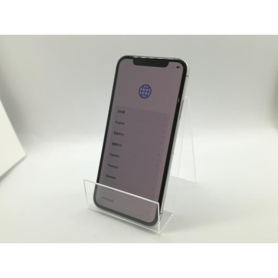 中古】Apple 国内版 【SIMフリー】 iPhone XS 64GB シルバー MTAX2J/A