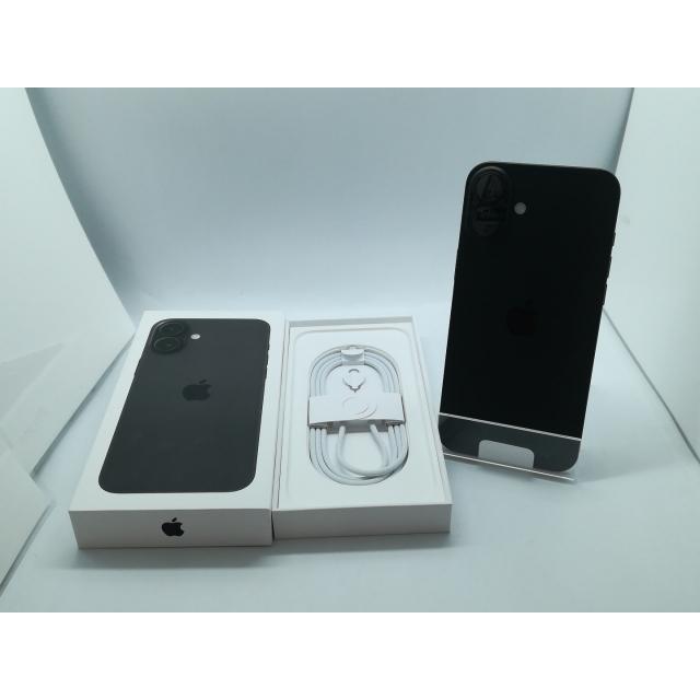 【未使用】Apple 国内版 【SIMフリー】 iPhone 16 Plus 256GB ブラック MXVG3J/A【静岡】保証期間３ヶ月の画像