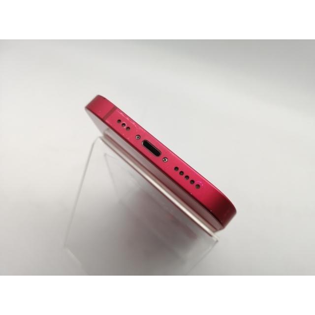 【中古】Apple SoftBank 【SIMフリー】 iPhone 14 128GB  (PRODUCT)RED MPV93J/A【OSU301】保証期間１ヶ月【ランクC】の画像