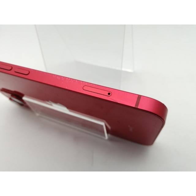 【中古】Apple SoftBank 【SIMフリー】 iPhone 14 128GB  (PRODUCT)RED MPV93J/A【OSU301】保証期間１ヶ月【ランクC】の画像