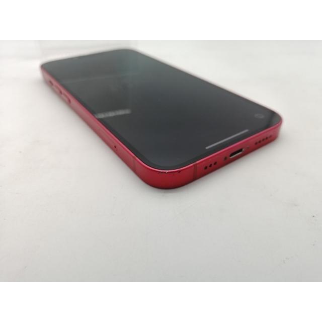 【中古】Apple SoftBank 【SIMフリー】 iPhone 14 128GB  (PRODUCT)RED MPV93J/A【OSU301】保証期間１ヶ月【ランクC】の画像