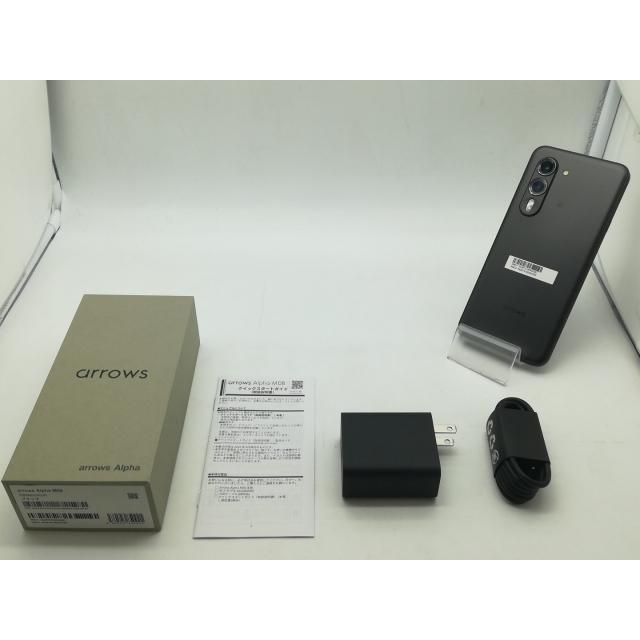 中古】FCNT 国内版 【SIMフリー】 arrows Alpha ブラック 12GB 512GB