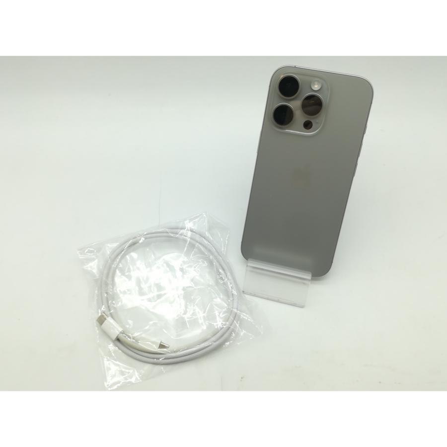 【中古】Apple 海外版 【SIMフリー】 iPhone 16 Pro 128GB ナチュラルチタニウム【大須】保証期間１ヶ月【ランクA】の画像