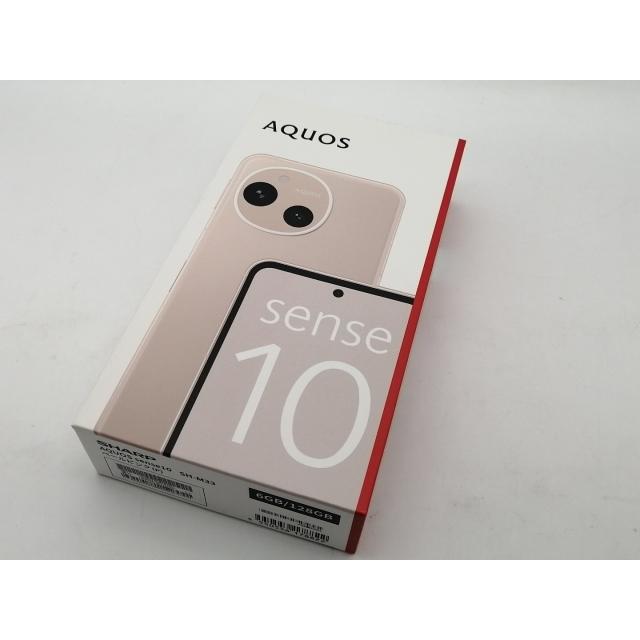 シャープ　AQUOS sense10　SH-M33-P　ペールピンク 128GB AQUOS sense10（6GB/128GB）ペールピンク（SIMフリー版） | SHARP