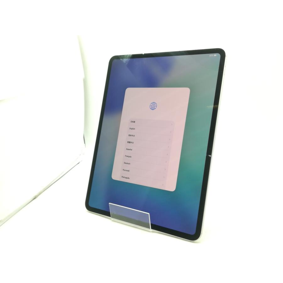 【中古】Apple docomo 【SIMフリー】 13インチ iPad Pro（M4/2024） 256GB シルバー 標準ガラス MVXT3J/A【OSU301】保証期間１ヶ月【ランクA】の画像