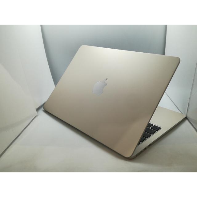 【中古】Apple MacBook Air 13インチ M2(CPU:8C/GPU:8C) 16GB/256GB スターライト MC7W4J/A (M2,2022)【OSU301】保証期間１ヶ月【ランクA】の画像