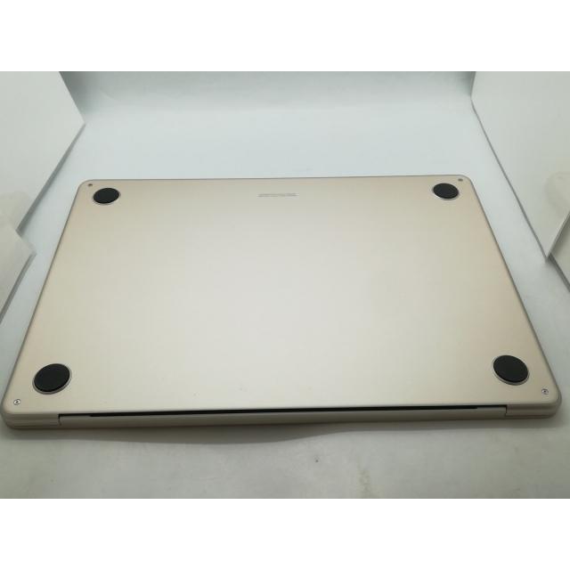【中古】Apple MacBook Air 13インチ M2(CPU:8C/GPU:8C) 16GB/256GB スターライト MC7W4J/A (M2,2022)【OSU301】保証期間１ヶ月【ランクA】の画像