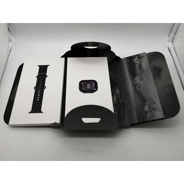 【未使用】Apple Apple Watch Ultra3 49mm Cellular ブラックチタニウムケース/ブラックオーシャンバンド MF0J4J/A【OSU301】保証期間３ヶ月の画像