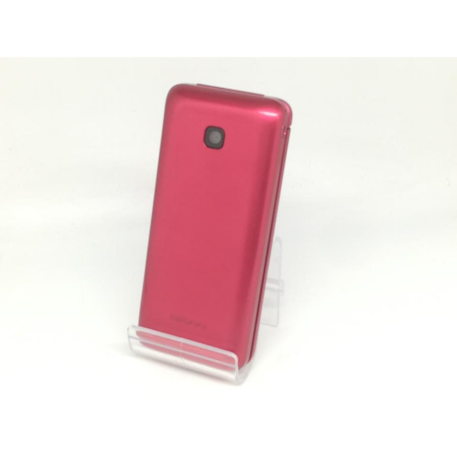 中古】KYOCERA docomo 【SIMフリー】 DIGNOケータイ レッド KY-42C