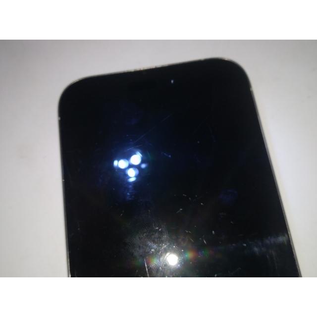【中古】Apple 国内版 【SIMフリー】 iPhone 15 Pro 128GB ホワイトチタニウム MTU83J/A【OSU301】保証期間１ヶ月【ランクC】の画像
