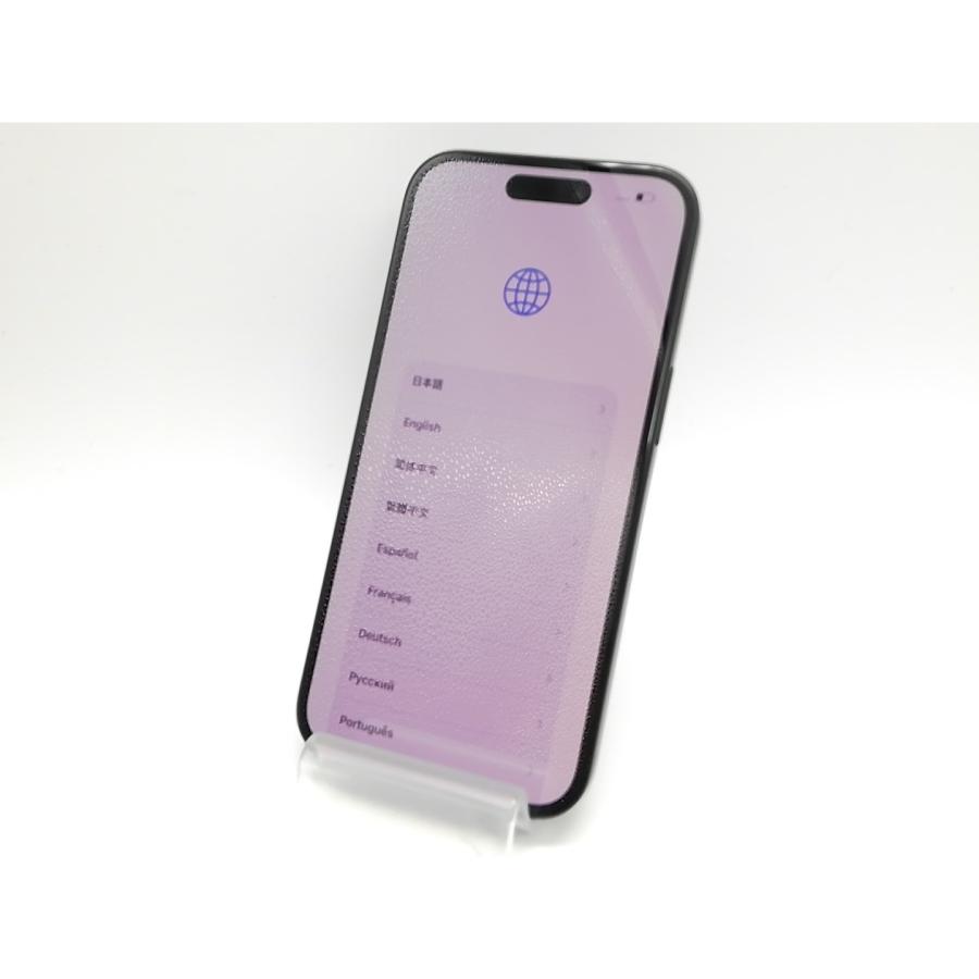【中古】Apple docomo 【SIMフリー】 iPhone 15 128GB ブラック MTMH3J/A【府中ル・シーニュ】保証期間１ヶ月【ランクA】の画像
