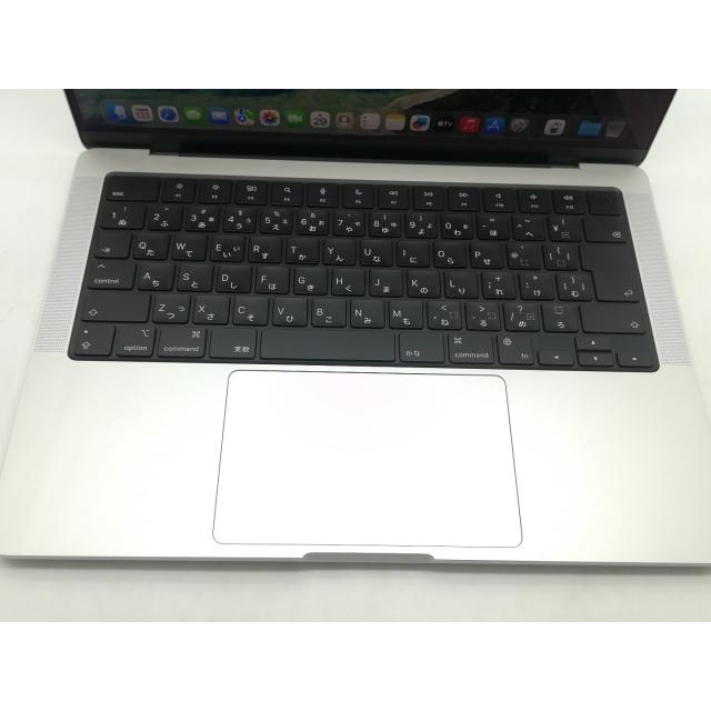 【中古】Apple MacBook Pro 14インチ M3(CPU:8C/GPU:10C) 8GB/512GB シルバー MR7J3J/A (14インチ,M3,2023)【OSU301】保証期間１ヶ月【ランクA】の画像