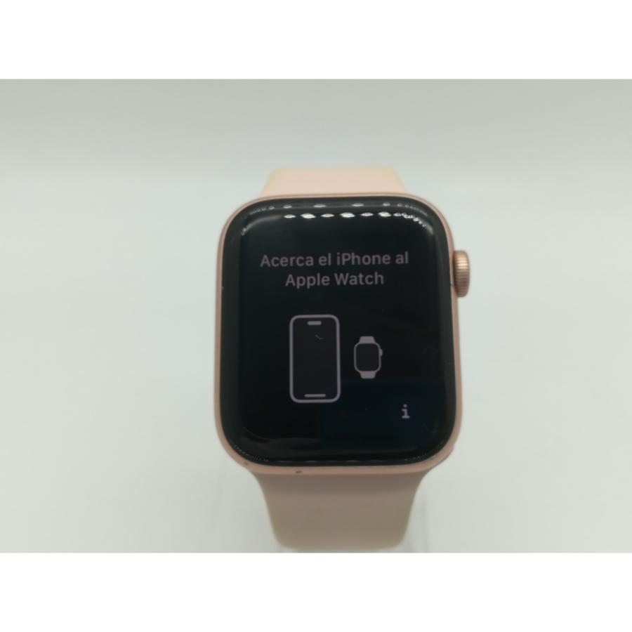 中古】Apple Apple Watch SE 44mm GPS ゴールド/スポーツバンド ピンク