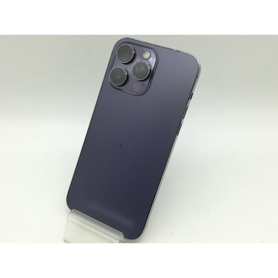 中古】Apple au 【SIMフリー】 iPhone 14 Pro Max 1TB ディープ 