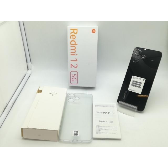 中古】Xiaomi SoftBank 【SIMフリー】 Redmi 12 5G 4GB 128GB