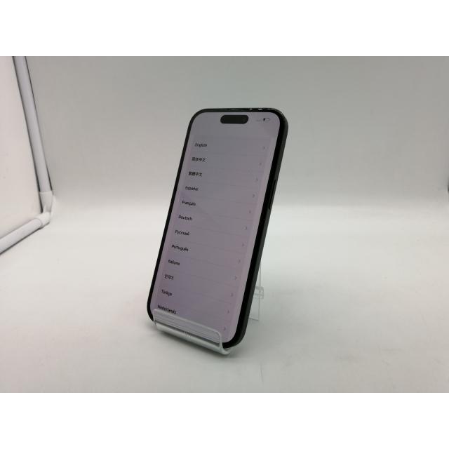 【中古】Apple docomo 【SIMフリー】 iPhone 15 128GB ブラック MTMH3J/A【OSU301】保証期間１ヶ月【ランクC】の画像