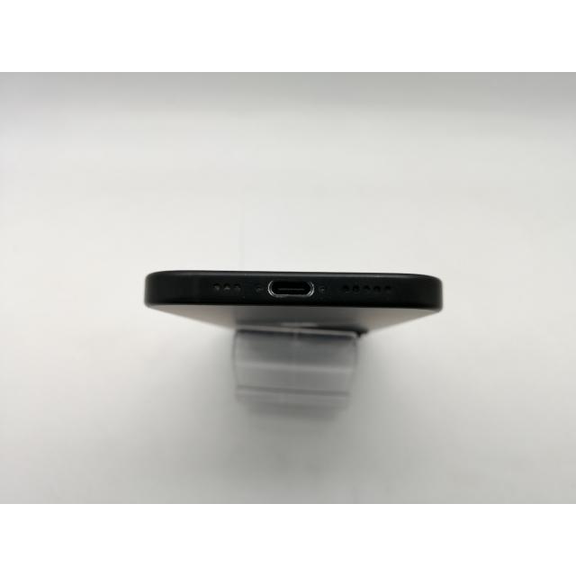 【中古】Apple docomo 【SIMフリー】 iPhone 15 128GB ブラック MTMH3J/A【OSU301】保証期間１ヶ月【ランクC】の画像