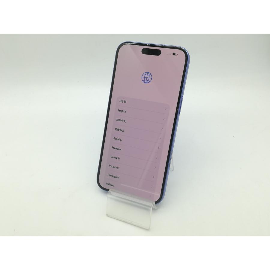 【中古】Apple 国内版 【SIMフリー】 iPhone 16 Plus 512GB ウルトラマリン MXVR3J/A【OSU301】保証期間１ヶ月【ランクA】の画像