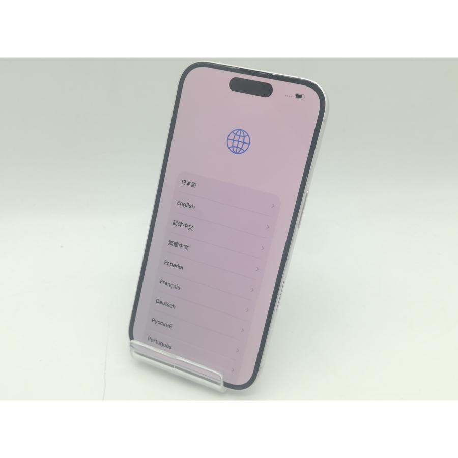 【中古】Apple docomo 【SIMフリー】 iPhone 16 128GB ホワイト MYDR3J/A【OSU301】保証期間１ヶ月【ランクA】の画像