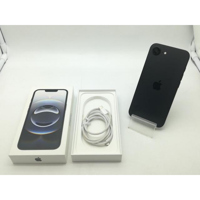 【中古】Apple 国内版 【SIMフリー】 iPhone 16e 256GB ブラック MD1T4J/A【OSU301】保証期間１ヶ月【ランクB】の画像